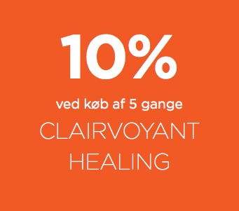 10% ved køb af 5 gange Clairvoyant Healing