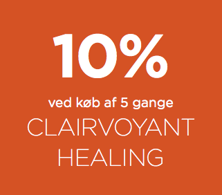 10% ved køb af 5 gange Clairvoyant Healing