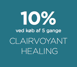 10% ved køb af 5 gange Clairvoyant healing