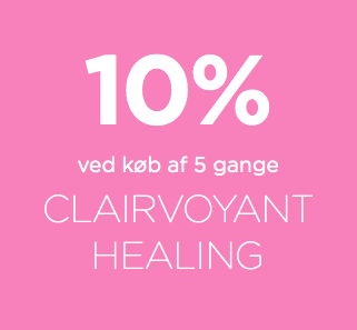 10% ved køb af 5 gange Clairvoyant Healing